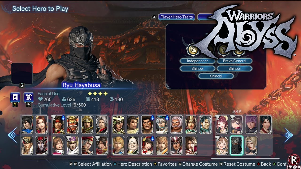WARRIORS: Abyss (Xbox Series X) Ryu Hayabusa Gameplay Walkthrough - FULL GAME [4K 60FPS]