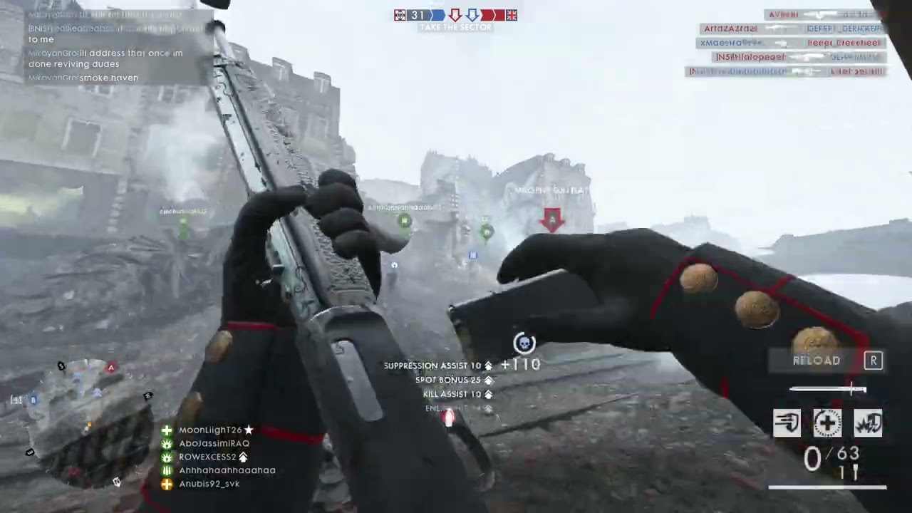 Battlefield 1 - Operations : Amiens gameplay No Commentary 60 fps ( Full HD )