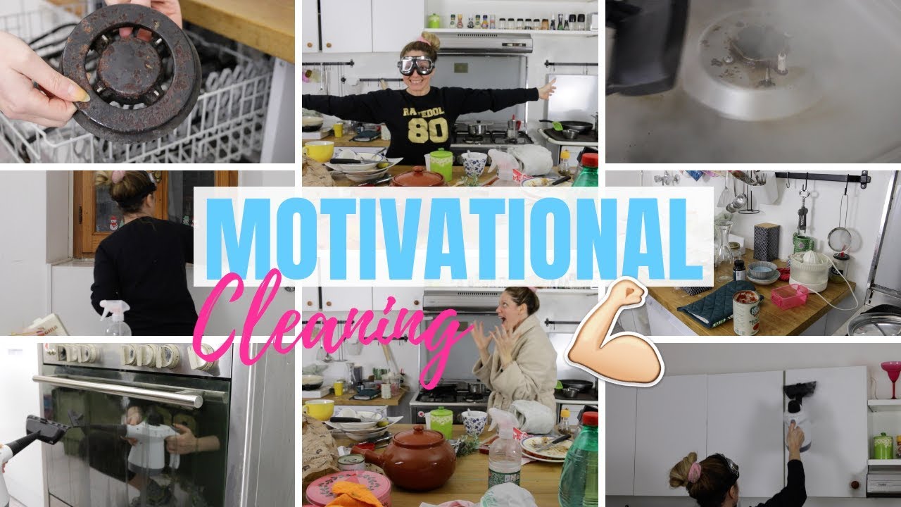 PULIZIE DI CASA ESTREME / CLEANING MOTIVATIONAL + DECORIAMO LA CUCINA PER NATALE