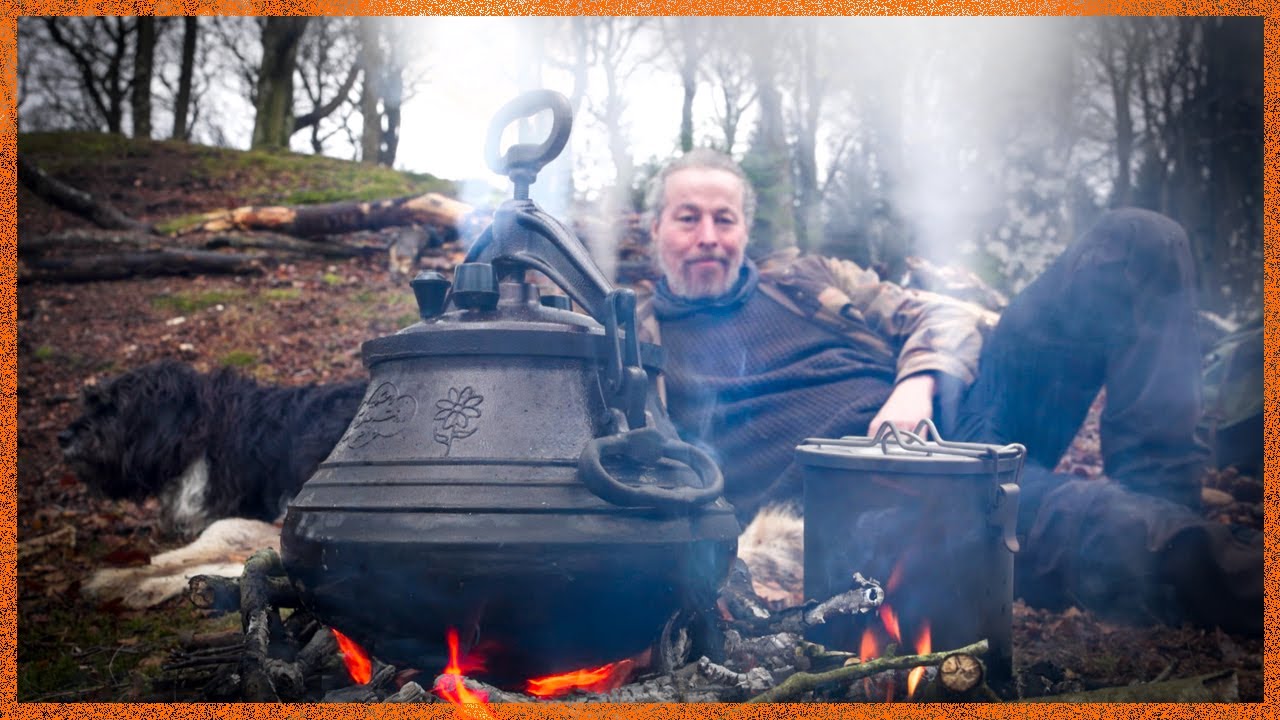 Outdoor Cooking - Veal Heart in Afghan Cooker