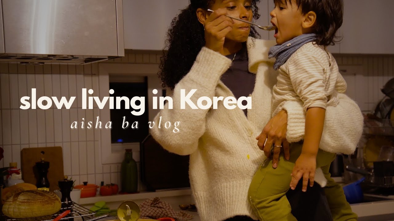 Slow Autumn Days in Korea | Cooking, Bread Baking & Finding Calm in Everyday Life