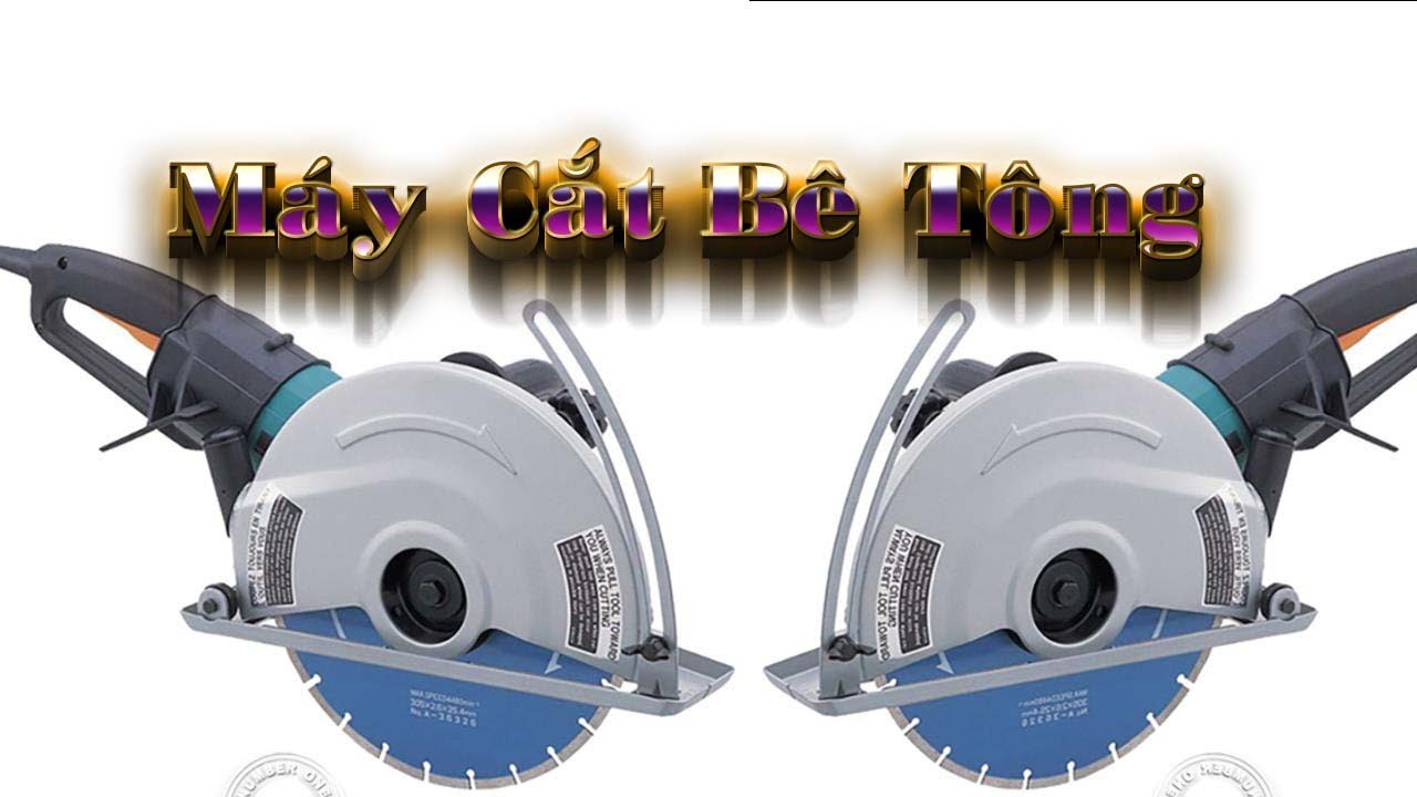 Máy Cắt Cọc Bê Tông Cầm Tay Makita 4112HS Hướng Dẫn Sử Dụng Máy Cắt Đá Cầm Tay 305mm