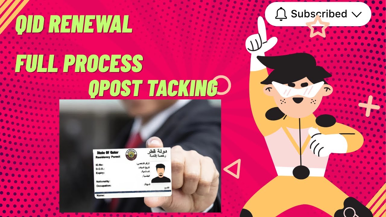 #moi #how  to Renew Qatar ID | Q-post Tracking | QID Status check...#qida