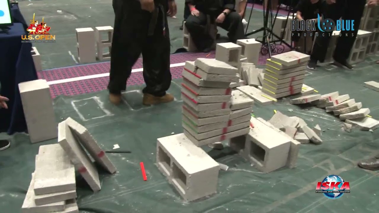 Highlights from the 2025 U S Open ISKA Concrete Breaking Eliminations 15 Alex Reyes