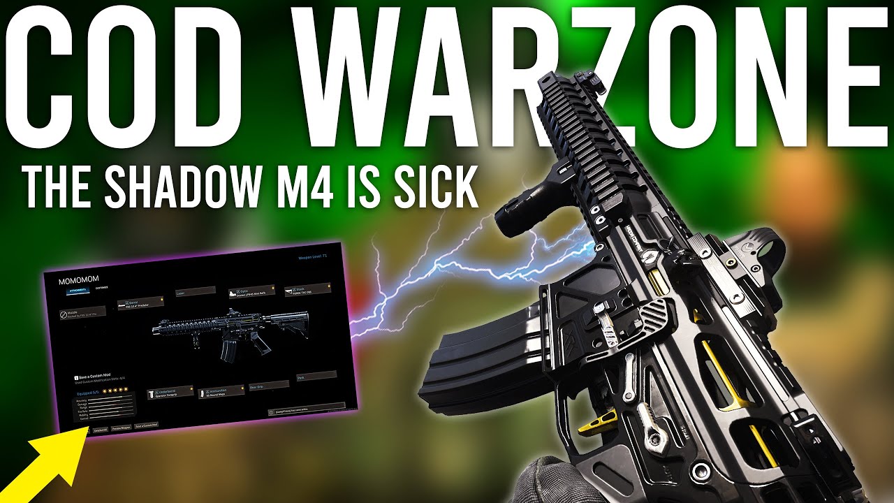 Call of Duty Warzone - The Shadow M4 is DEVASTATING!