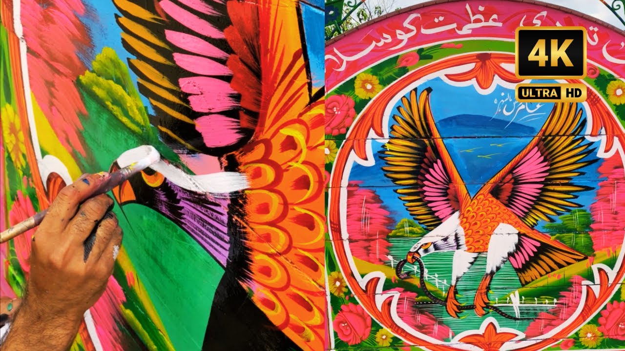 Pakistani Truck Art | Amazing Truck Art Painting | Mactech Pakistan