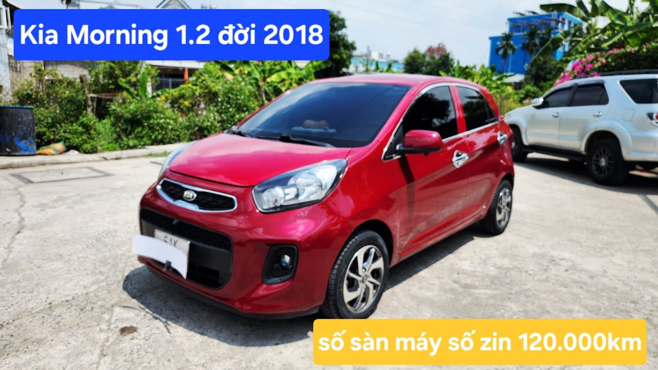 Ô Tô Lê Ân Sài Gòn | Kia Morning 1.2 đời 2018 số sàn 120.000km máy số zin giá 195