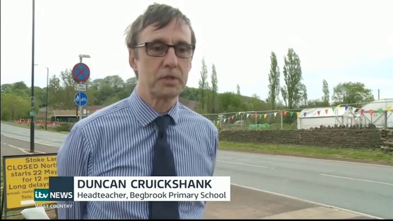 Begbrook Principal on ITV News