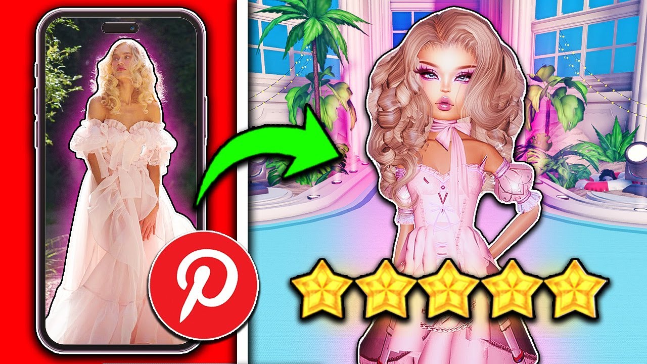 LETTING PINTEREST Pick *MY OUTFIT* for EVERY ROUND in DRESS TO IMPRESS! (Roblox) | 10