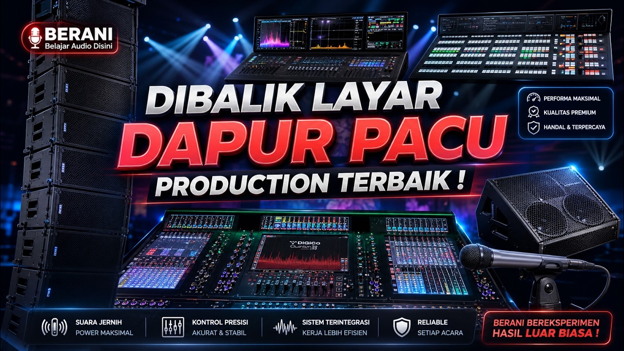 FULL SISTEM TERMAHAL TERBARU?! RAHASIA PRODUCTION TERBAIK - DIBALIK LAYAR DAPUR PACU BALLROOM XXI