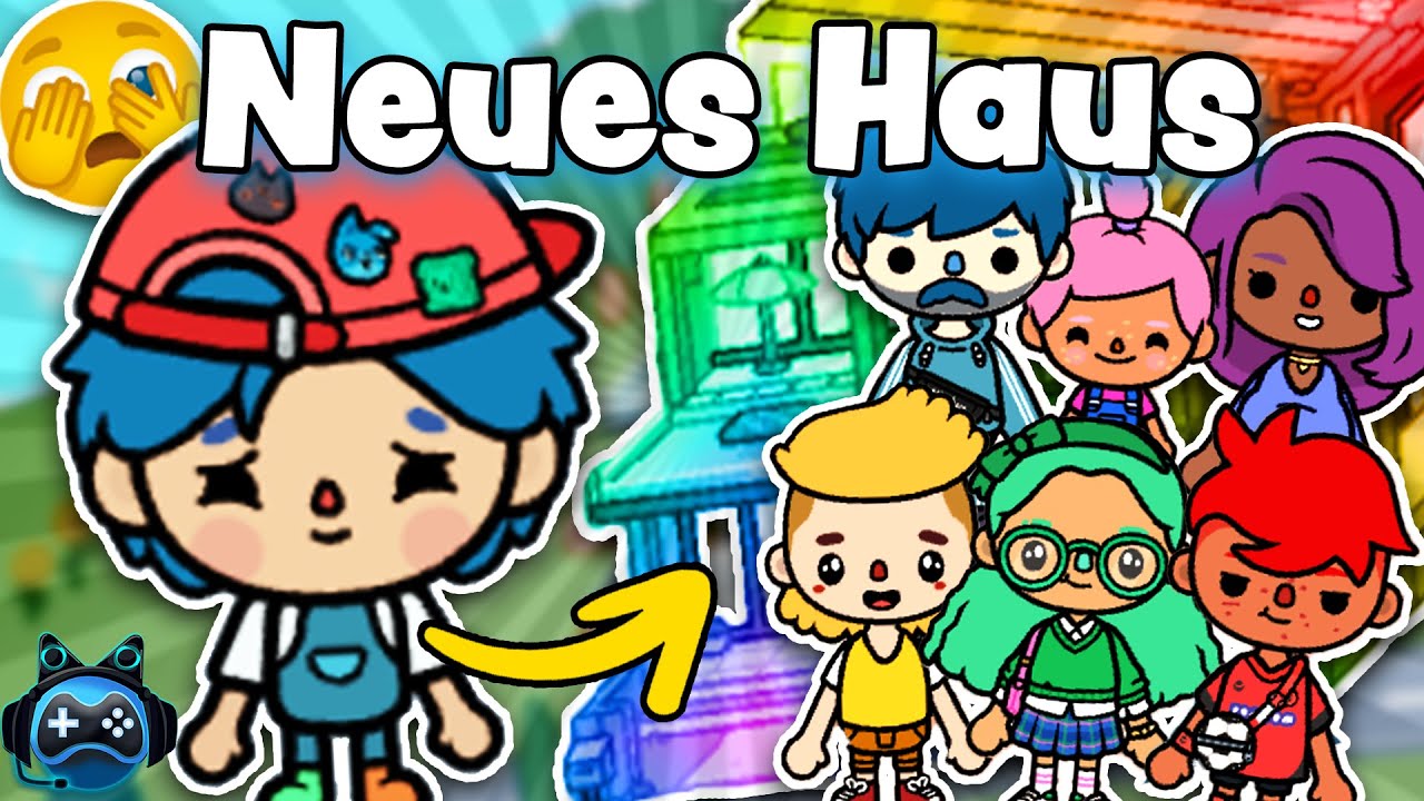 ZU BESUCH BEI FAMILIE REGENBOGEN 🌈 | SPANNEND | Toca Boca Story Deutsch | Toca Pepper