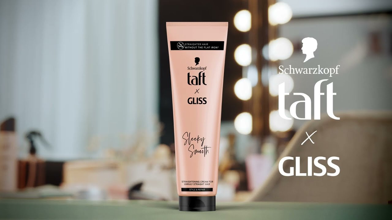Krem Schwarzkopf Taft x Gliss - gładkie i proste włosy bez prostownicy