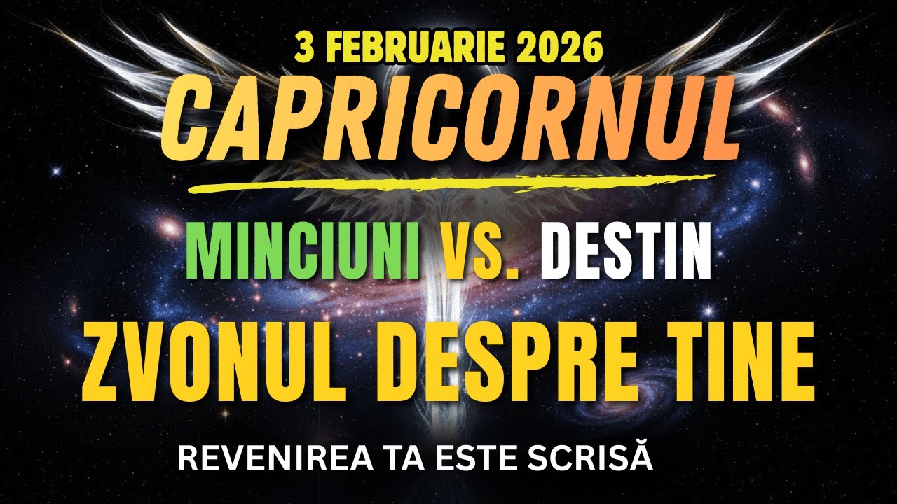 CAPRICORN – UN ZVON URIAȘ RULEAZĂ ȘI NUMELE TĂU ESTE IMPLICAT ÎN EL