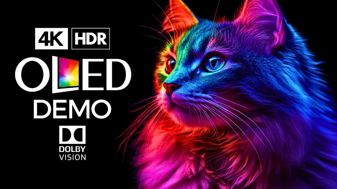 Cats OLED Demo HDR 4K Ultra HD Dolby Vision™ 60fps