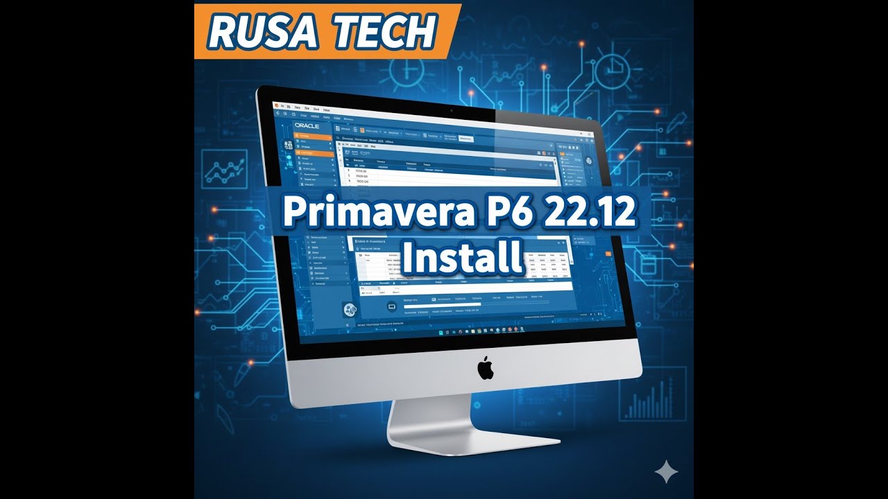 Download & Install Oracle Primavera P6 22 12  Step by Step Tutorial 2025