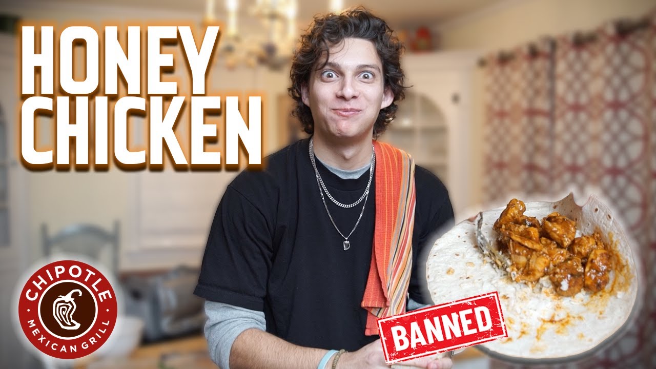 How To Make Chipotle's BANNED Honey Chicken