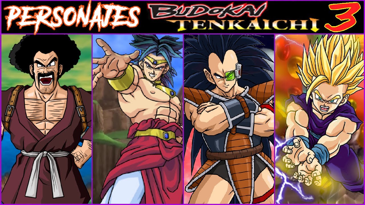 TIER LIST |  Personajes DBZ Budokai Tenkaichi 3