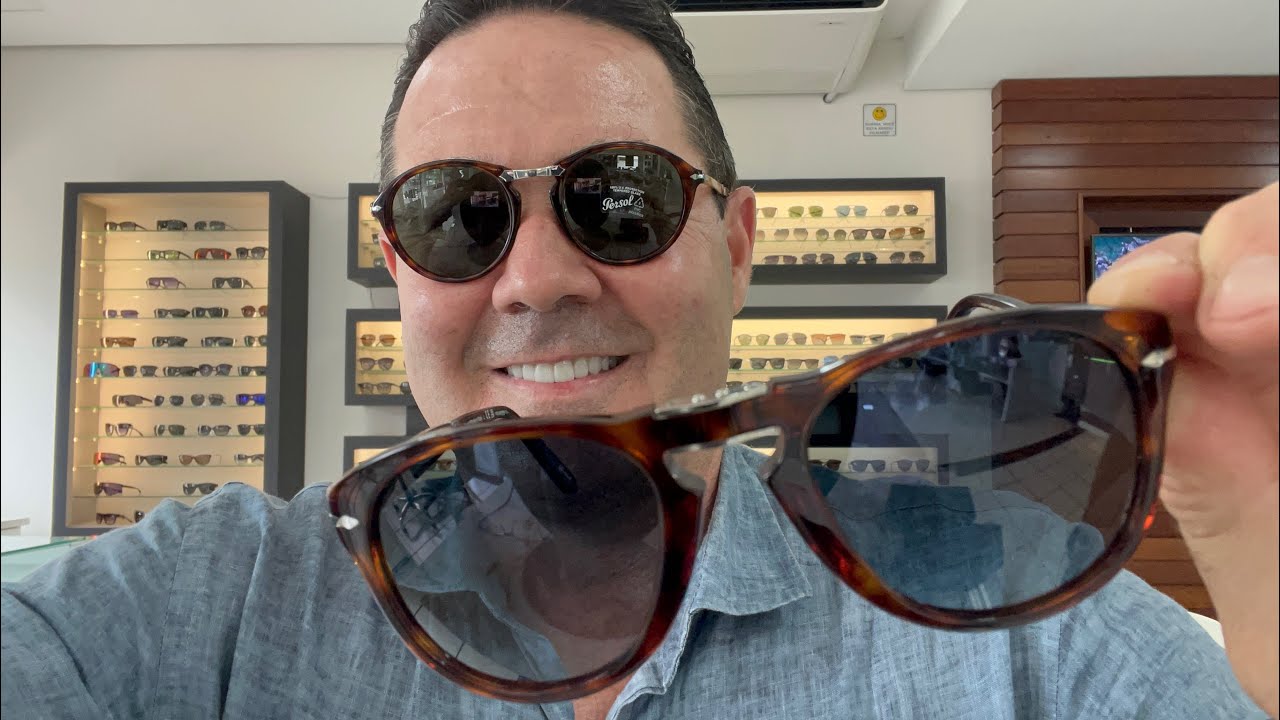 Óculos Persol 3274 s Vs Persol 714 folding Dobrável #verbim