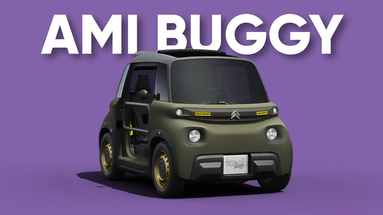 Test Citroën Ami Buggy : la voiture électrique sans permis (ni portières)