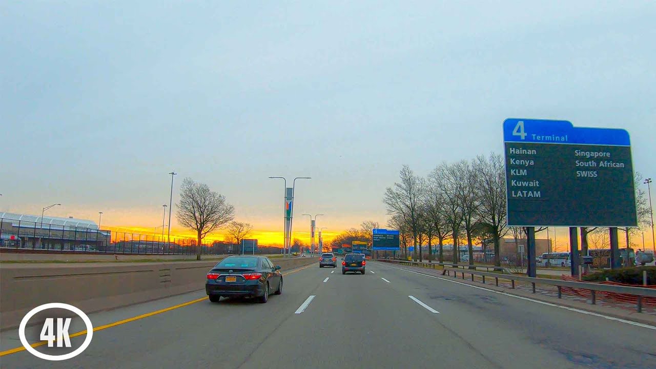 SUNRISE Drive to New York JFK Airport (USA Drive) | Episode 36