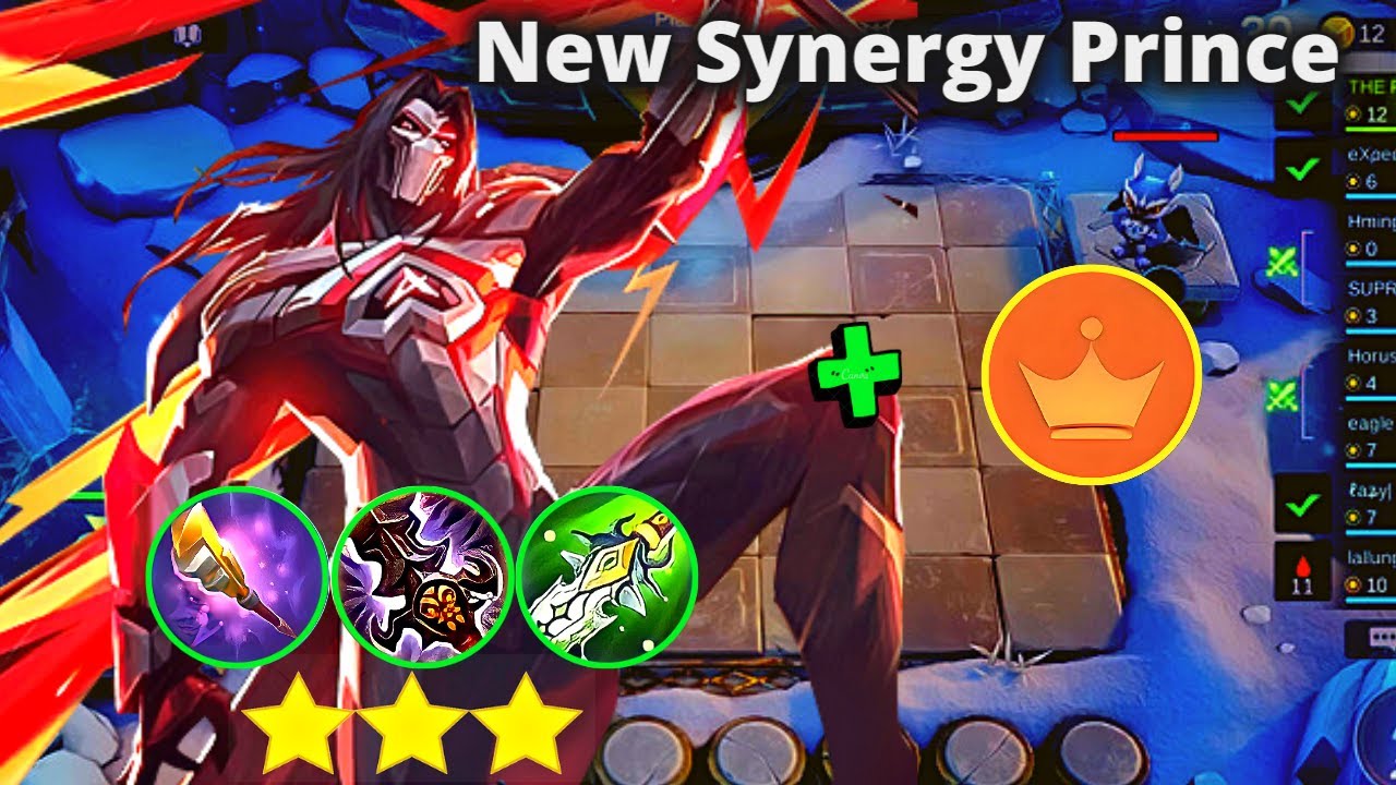 NEW SYNERGY PRINCE FULL DETAILS ADVANCE SERVER UPDATE MAGIC CHESS | MAGIC CHESS BEST SYNERGY COMBO