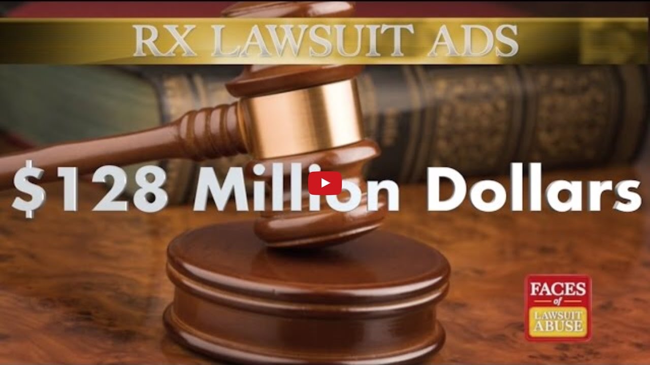 Are TV Ads for Drug Lawsuits Bad for your Health?