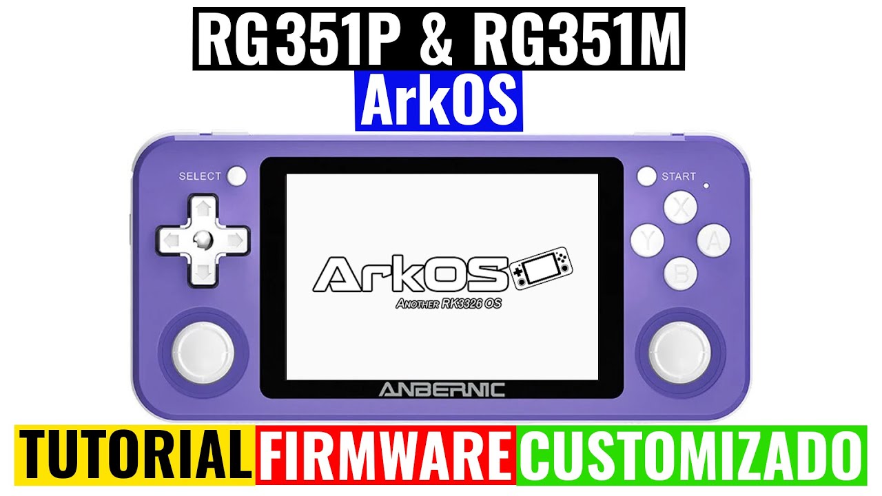 RG351P & RG351M: ArkOS Firmware Customizado! Tutorial e Guia Completo de Configuração e Instalação!