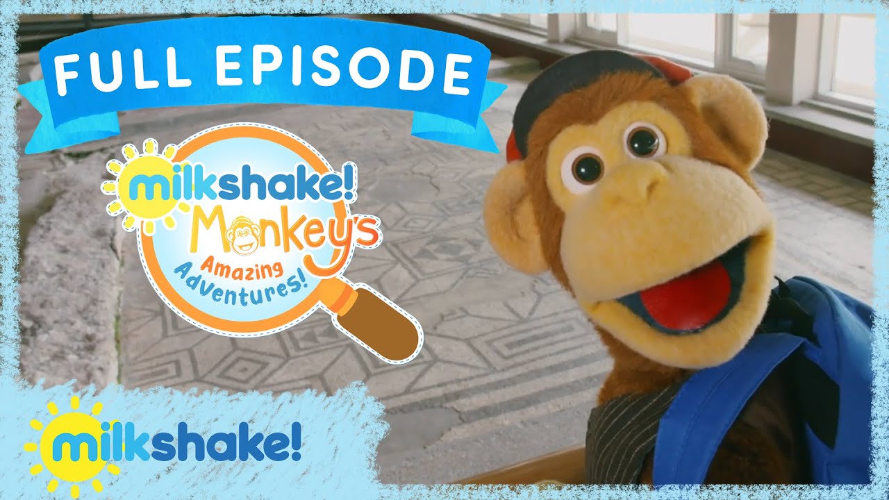 Milkshake! Monkey's Amazing Adventures! | EP 12 Roman Mosaics