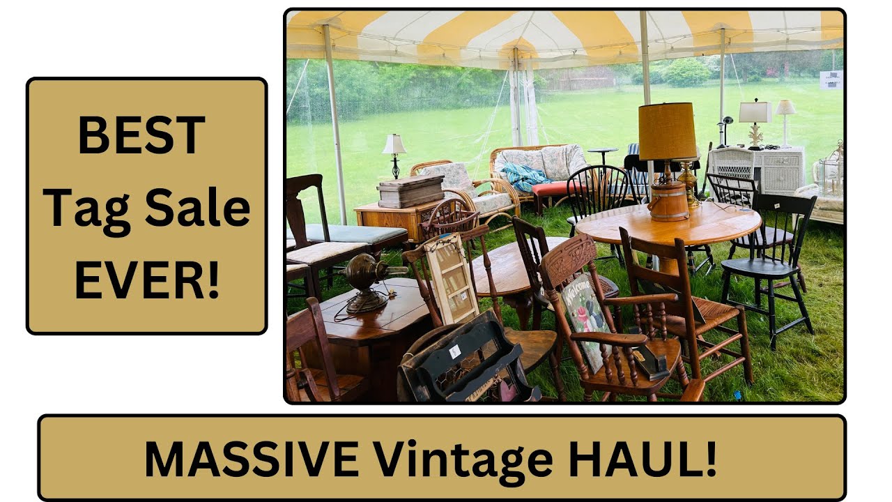 MASSIVE Vintage Haul! Best Tag Sale EVER!