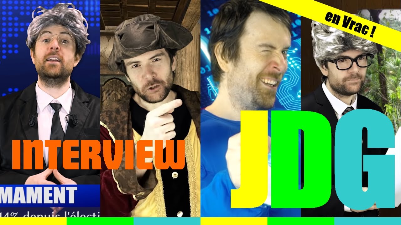 Interview Youtube  - JDG : Fredéric Molas, des persos en vrac !