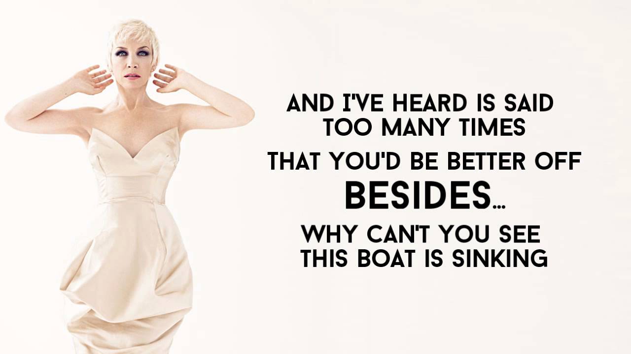Annie Lennox - Why (Lyrics on Screen) HD