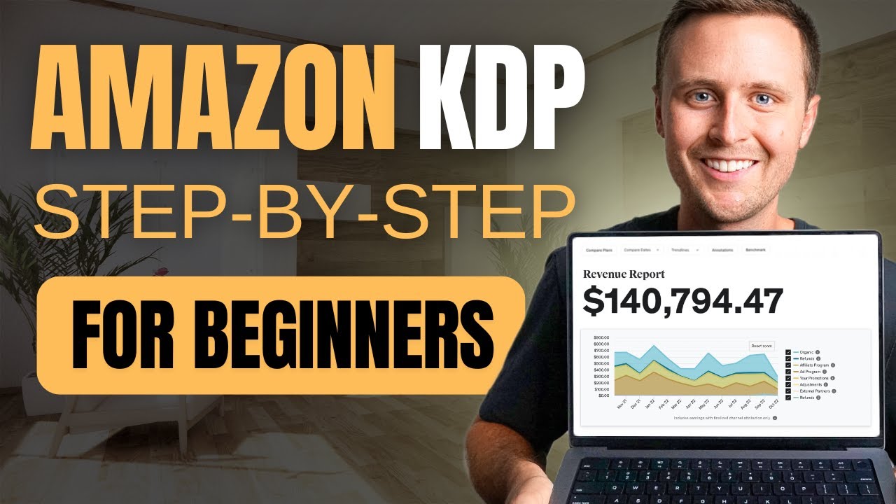 Как запустить Amazon KDP в 2025 году (руководство для начинающих)
