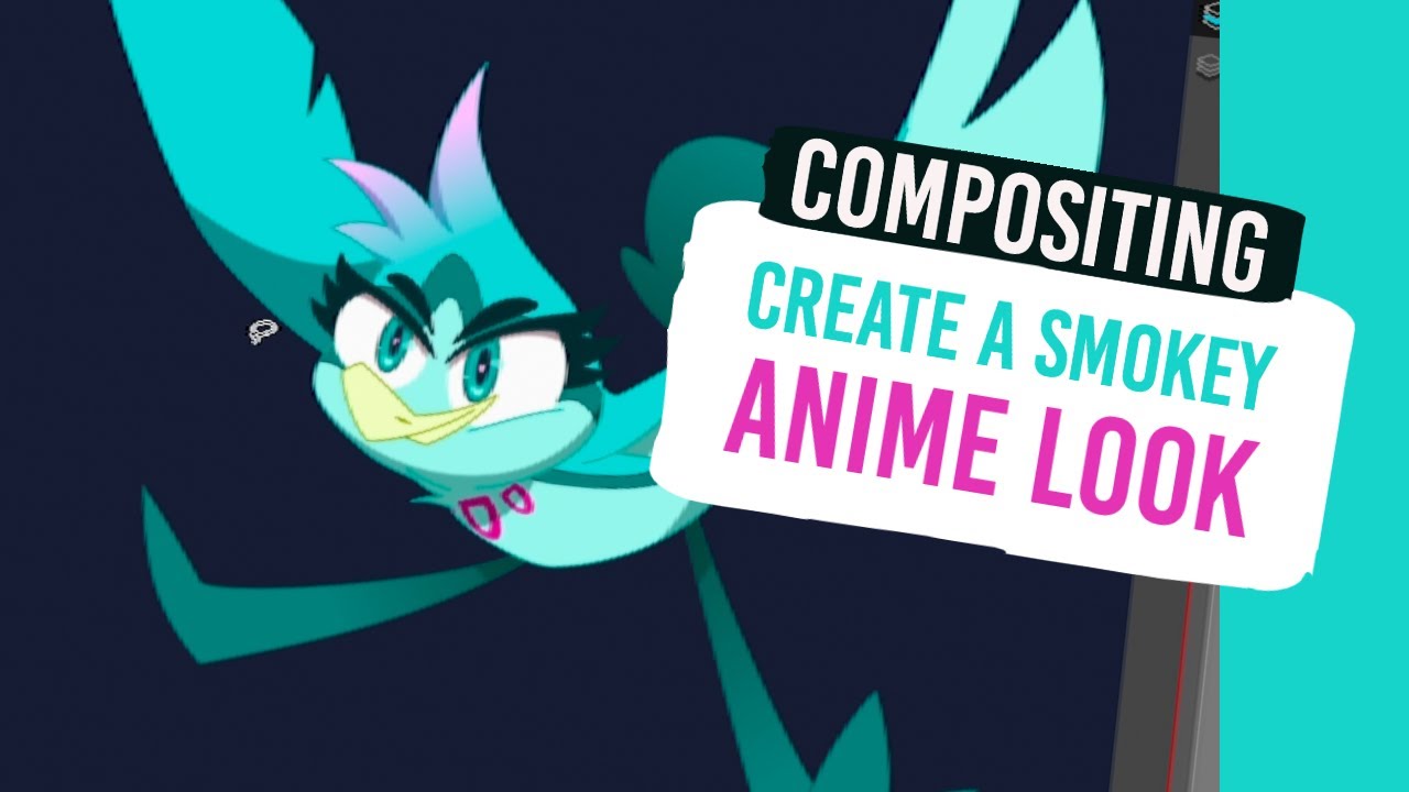 How to EASELY get a cool ANIME LOOK (Harmony) (Compositing)