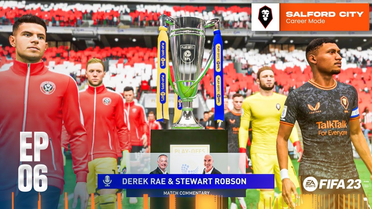 LUDNICA U DOIGRAVANJU ZA PREMIER LIGU! - KARIJERA SALFORD CITY #6 (FIFA 23)