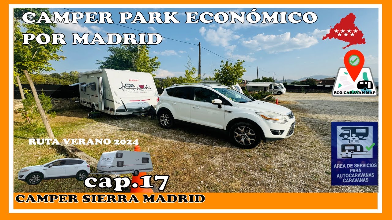 Área de CARAVANAS económica por zona de Madrid - Ruta en caravana Galicia 2024 #17
