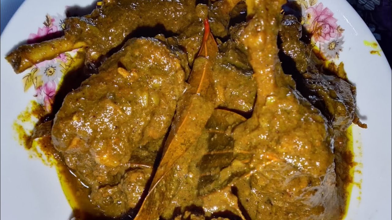 কাঁচা মরিচ এ পেস্ট দিয়ে ঝাল ঝাল হাঁসের মাংস এই ভাবে রান্না করে প্রশংসা অর্জন করো  Duck meat Recepi
