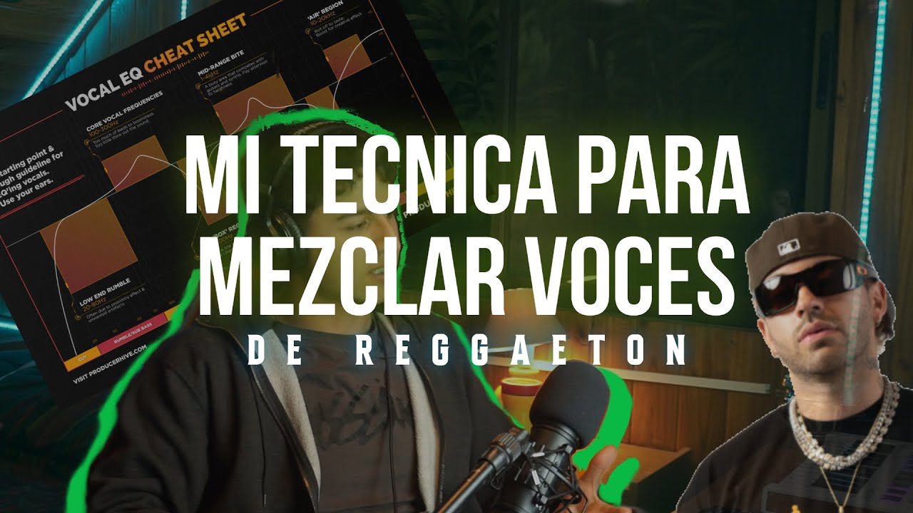 Como mezclar VOCES DE REGGAETON / Voces ESTILO FEID 🔥