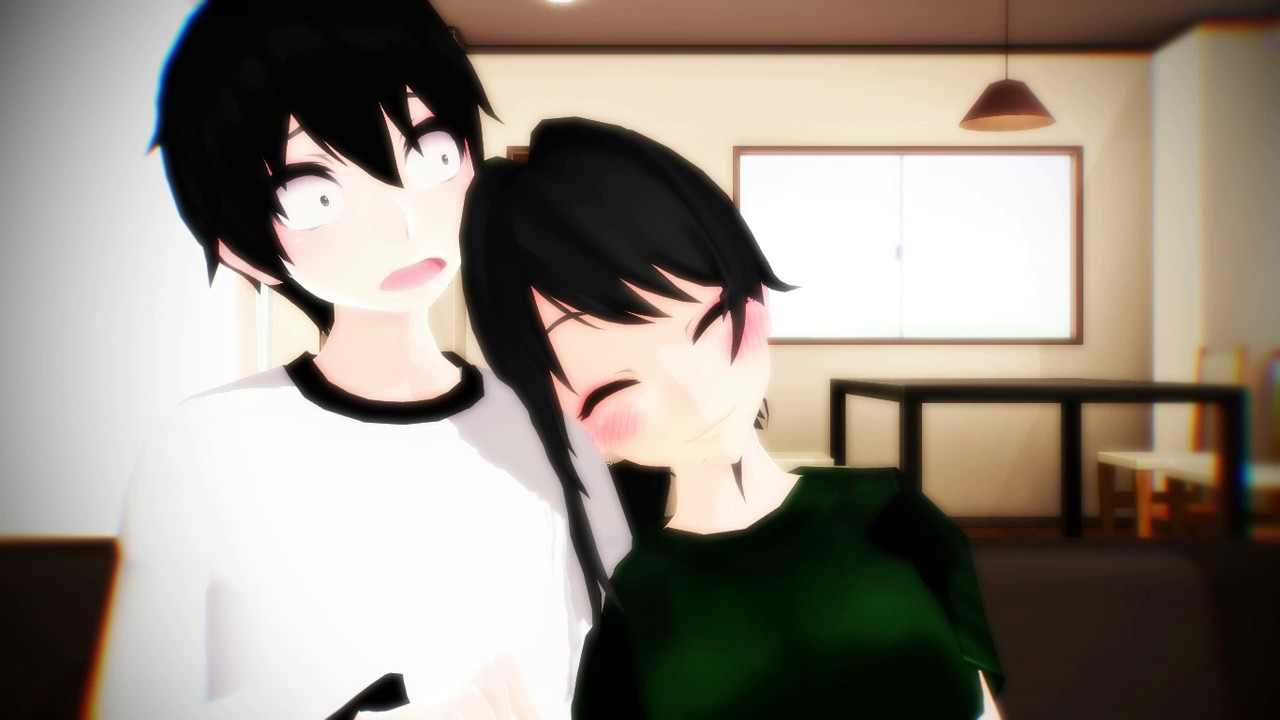 【MMD x Yandere Sim】Senpai it's cold outside【Taro & Ayano】