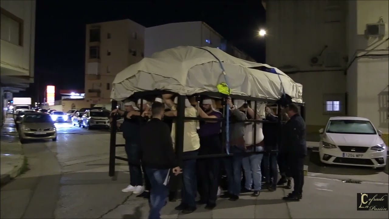 1 Ensayo de la Cuadrilla de Costaleros Cristo del Perdón de Puerto Real 2025