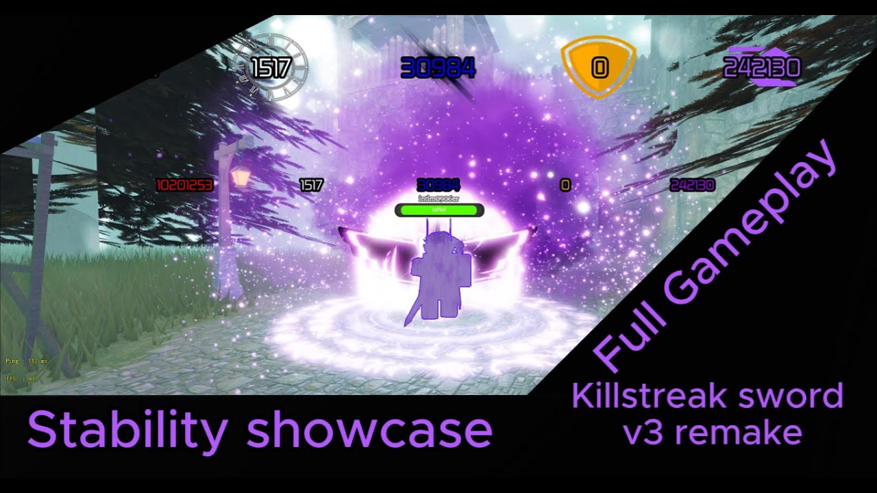 Roblox | Killstreak Swords V3 Remake | Stability Showcase | Full Gameplay