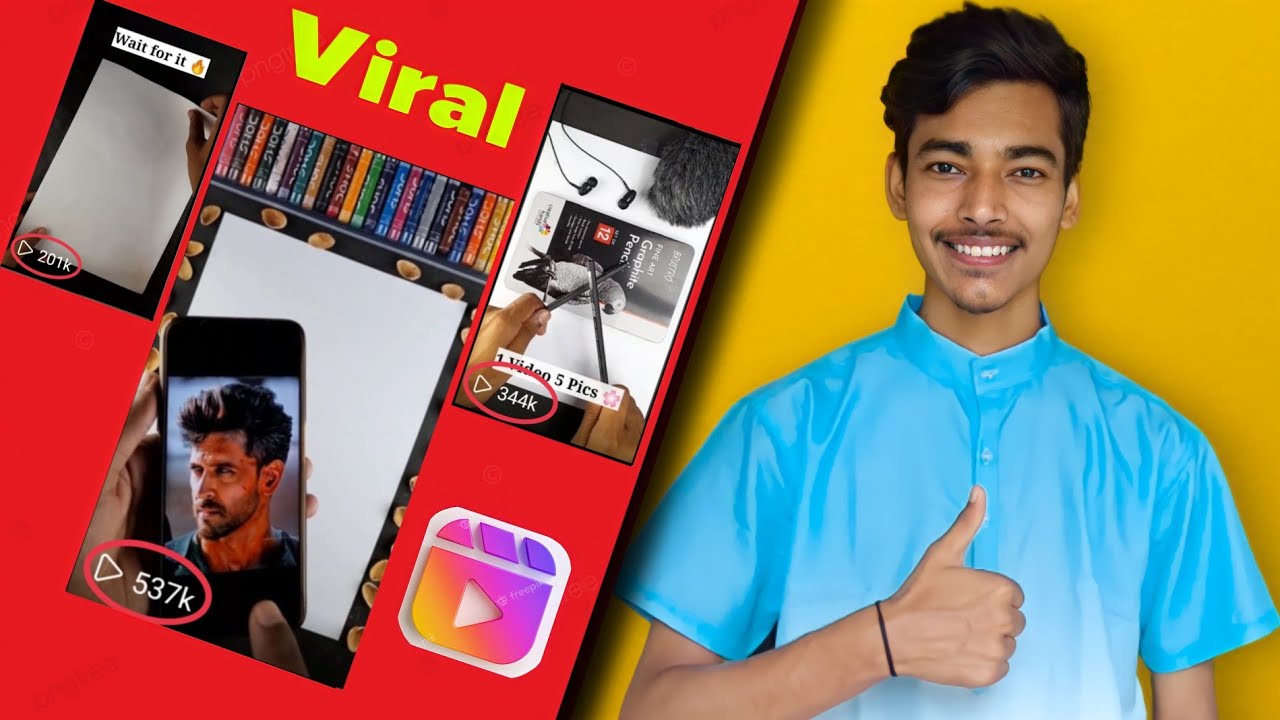 How to make Reels of your Drawing | Smooth Transition | Get Viral 🔥
