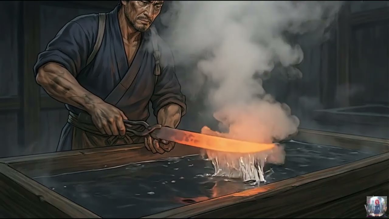 Forging Rengoku’s Katana 🔥 | Real Blade Craftsmanship ASMR