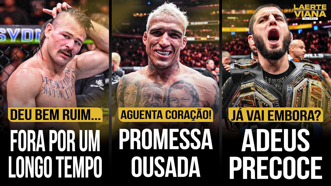 DIEGO LOPES F3RRAD0, JEAN SILVA DESAFIA VOLKA, CHARLES ARRISCA, MAKHACHEV CHEGANDO AO FIM E MAIS