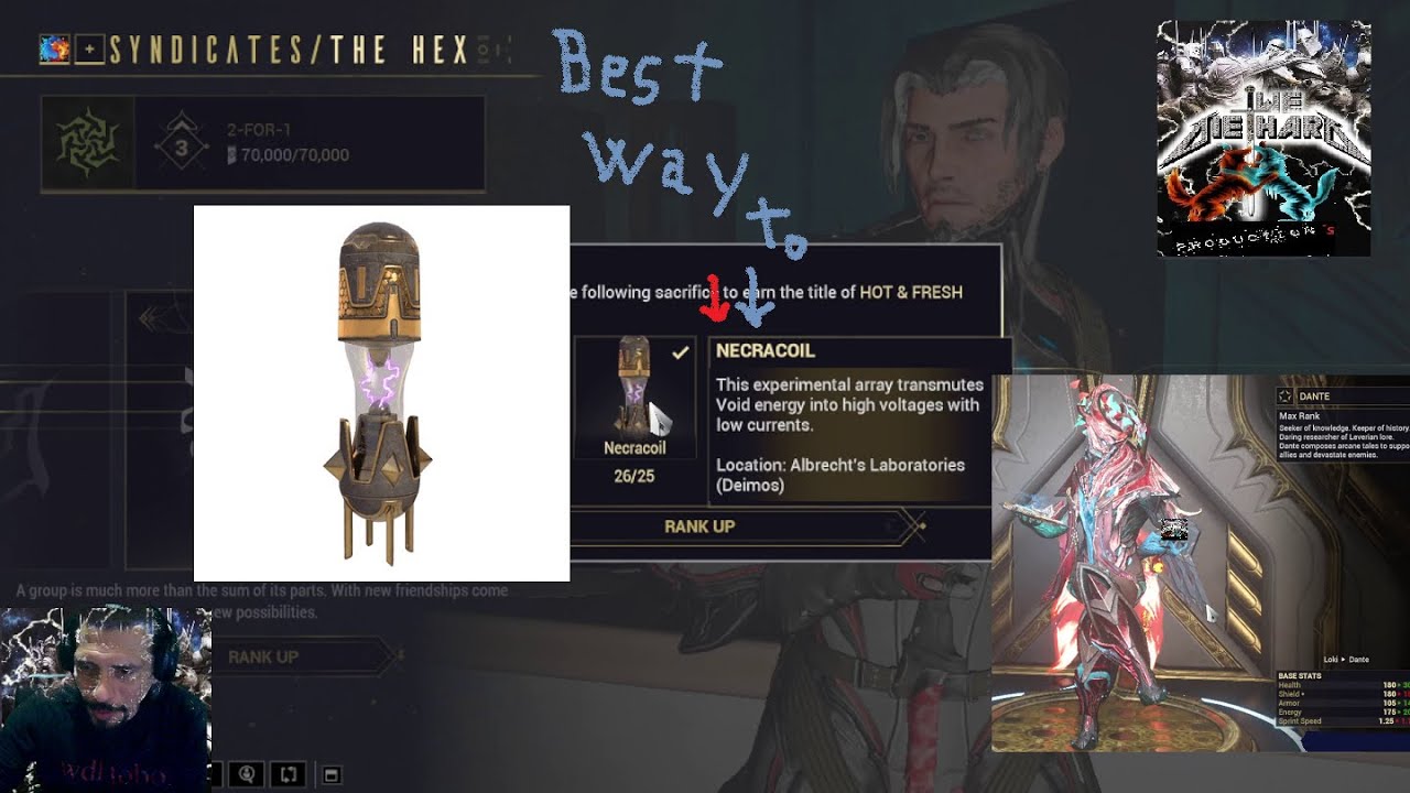 Warframe Extra: Best Place (way) to Get Necracoil!