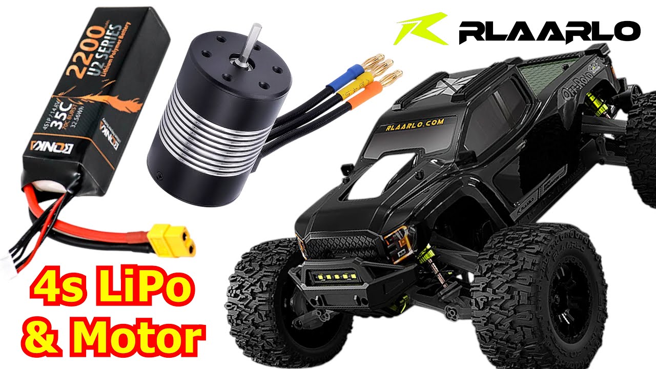 Rlaarlo Omni Terminator 4s LiPo Battery & 4s Motor Upgrade | More Power!