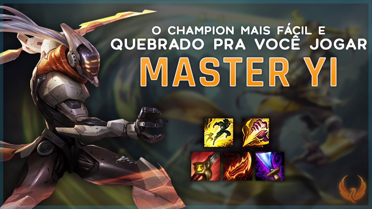O Champion mais FÁCIL e QUEBRADO pra você JOGAR! *16 KILLS* - MASTER YI Jungle Gameplay [PT-BR]