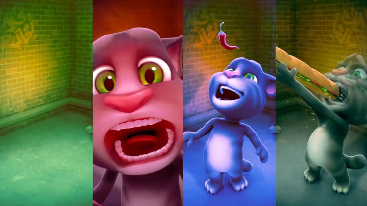 Talking Tom Funny Gameplay Ep2137