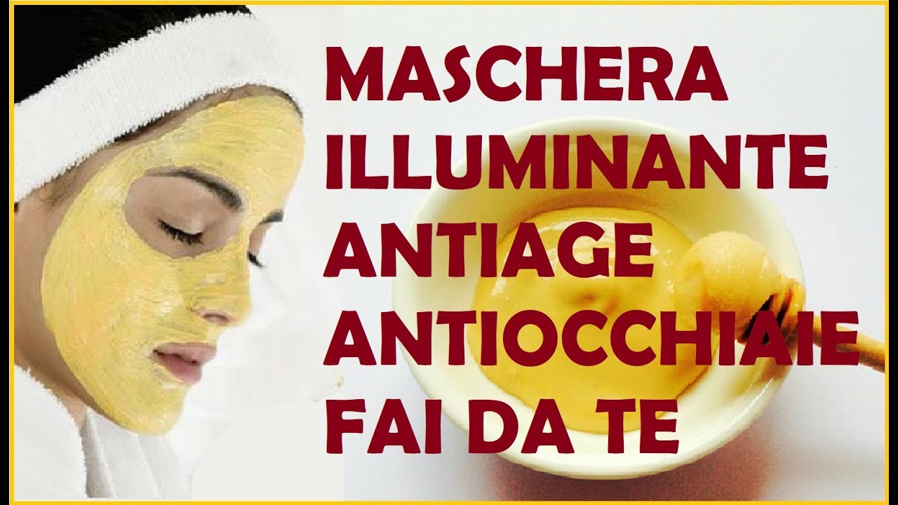 GOLD MASK FAI DA TE - MASCHERA VISO ILLUMINANTE-ANTIAGE-ANTIOCCHIAIE