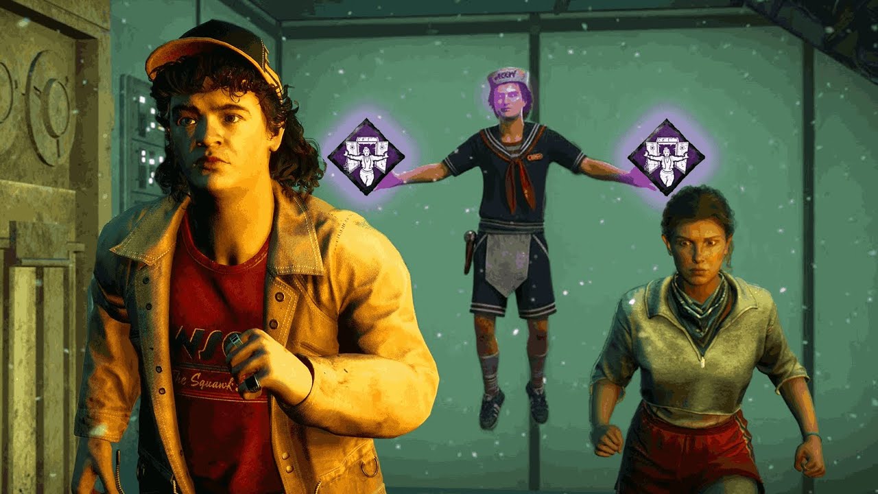 Eleven and Dustin come to DBD!!!
