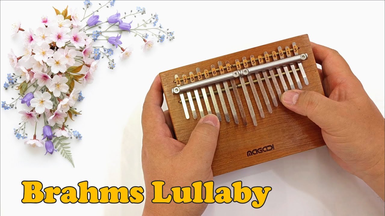 Brahms Lullaby - Kalimba cover with tabs